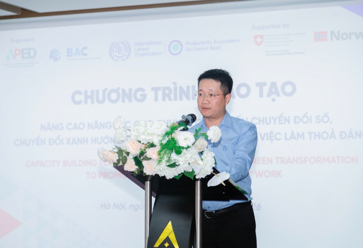 Nâng cao năng lực chuyên gia tư vấn chuyển đổi số, chuyển đổi xanh cho doanh nghiệp Nâng cao năng lực chuyên gia tư vấn chuyển đổi số, chuyển đổi xanh cho doanh nghiệp