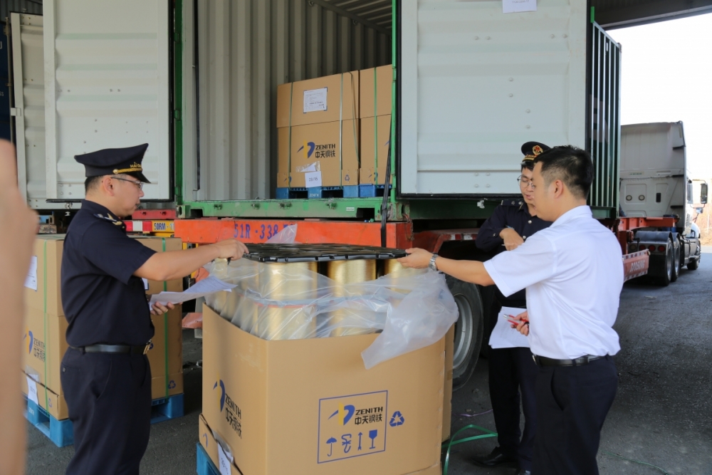 Hải quan KCN Trảng Bàng phát huy hiệu quả phân luồng, tạo thuận lợi thông quan