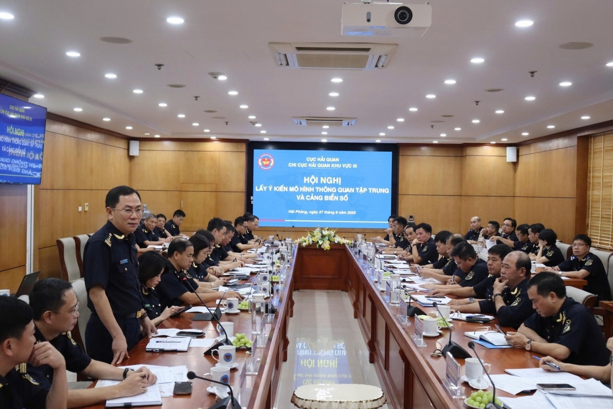 Thông quan tập trung thúc đẩy quản lý trên dữ liệu