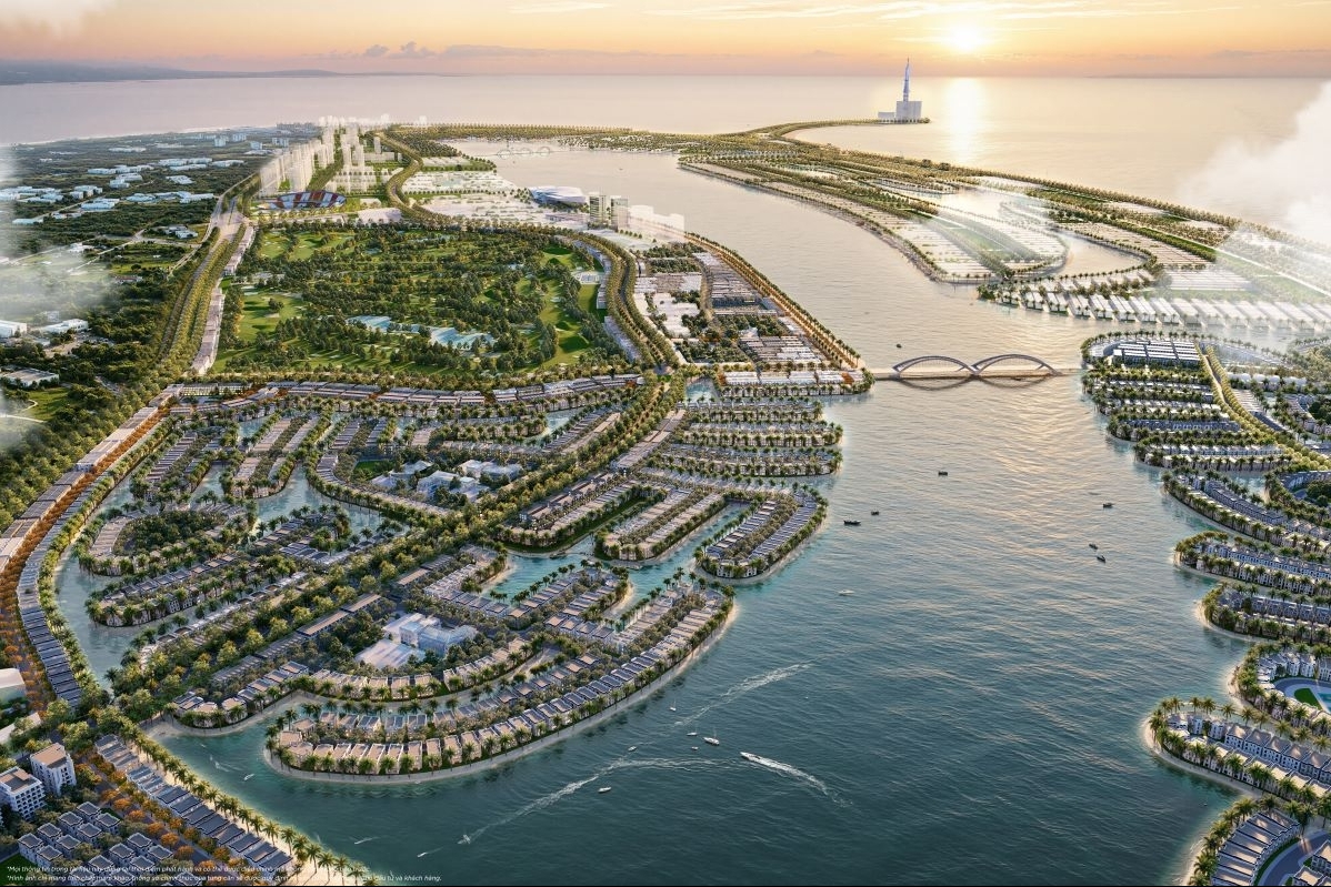Siêu đô thị biển Vinhomes Green Paradise hút dòng khách toàn cầu