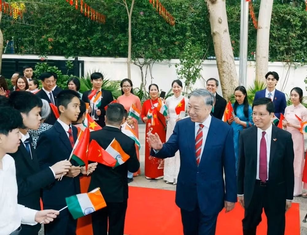 Dư luận Ấn Độ đánh giá cao chuyến thăm của Tổng Bí thư, Chủ tịch nước Tô Lâm Dư luận Ấn Độ đánh giá cao chuyến thăm của Tổng Bí thư, Chủ tịch nước Tô Lâm