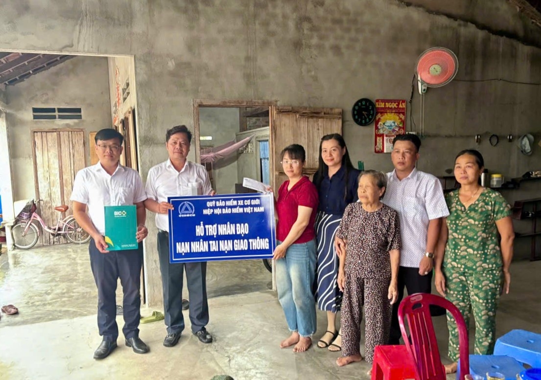 Quỹ Bảo hiểm xe cơ giới hỗ trợ nhân đạo nạn nhân tai nạn giao thông tại Lâm Đồng