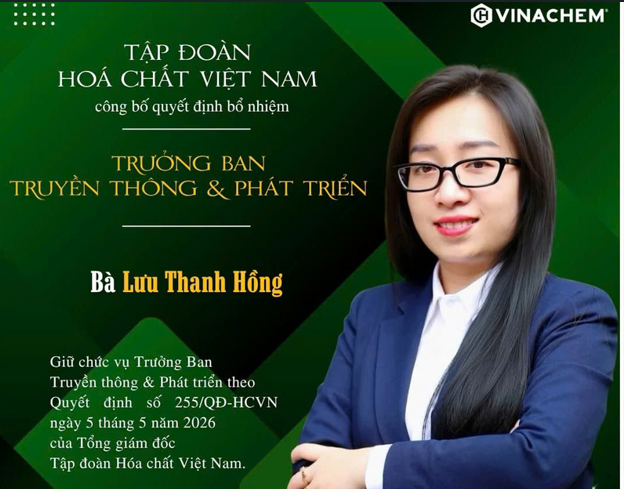 Vinachem bổ nhiệm loạt nhân sự chủ chốt, kiện toàn bộ máy lãnh đạo cấp Ban Vinachem bổ nhiệm loạt nhân sự chủ chốt, kiện toàn bộ máy lãnh đạo cấp Ban