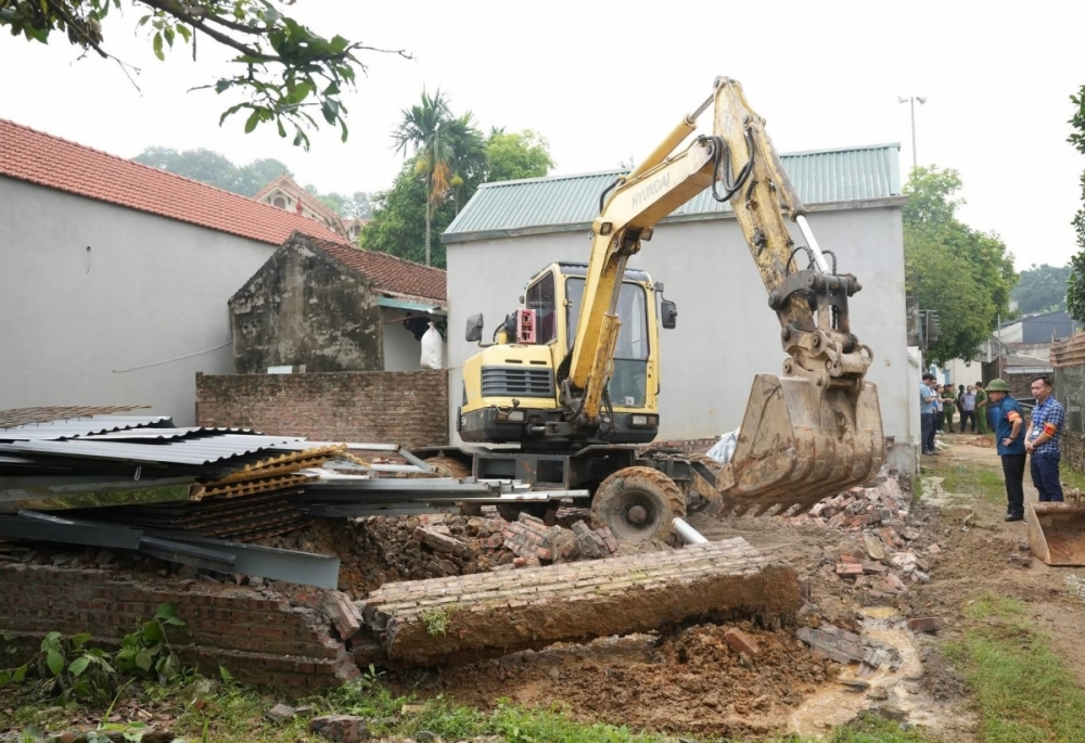 Hà Nội quyết liệt xử lý dứt điểm các công trình xây dựng trái phép