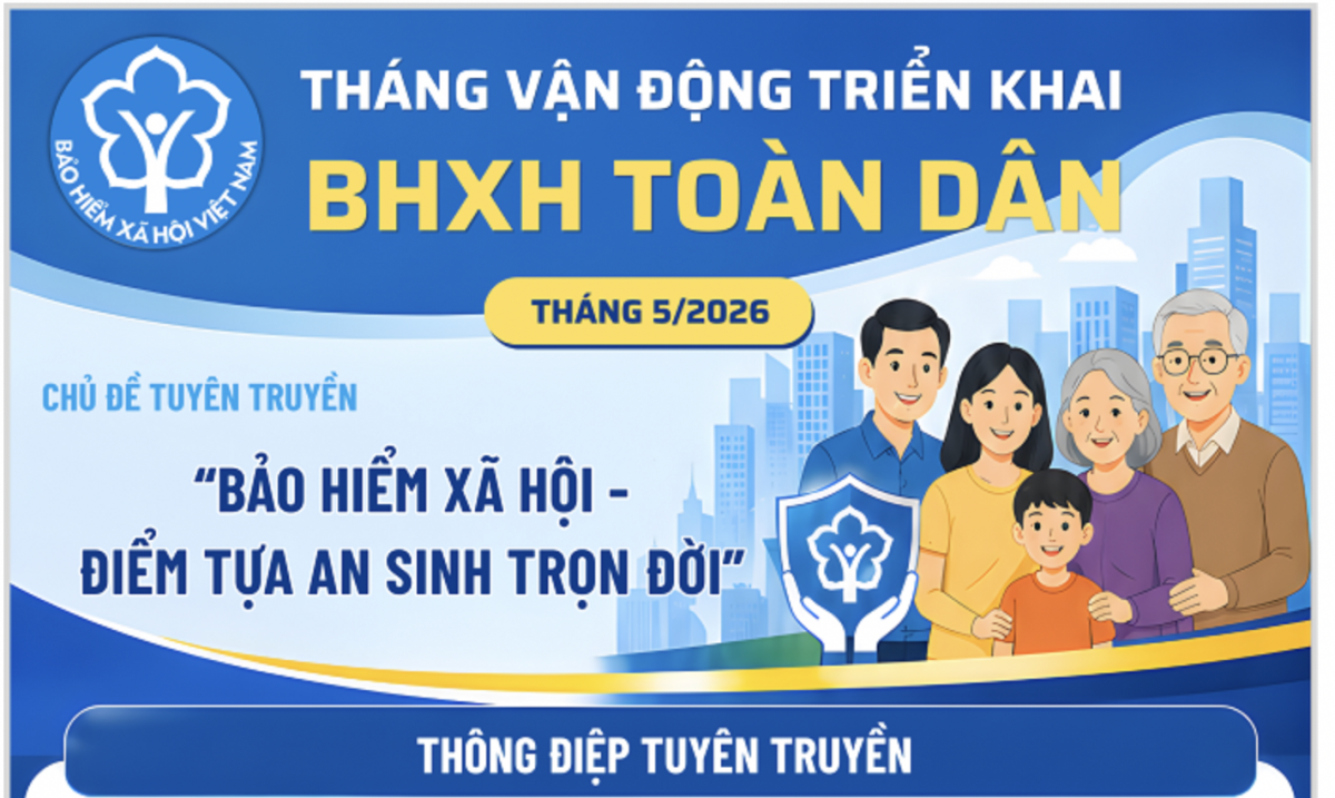 Sẵn sàng cho Lễ ra quân hưởng ứng Tháng Cao điểm Bảo hiểm xã hội toàn dân
