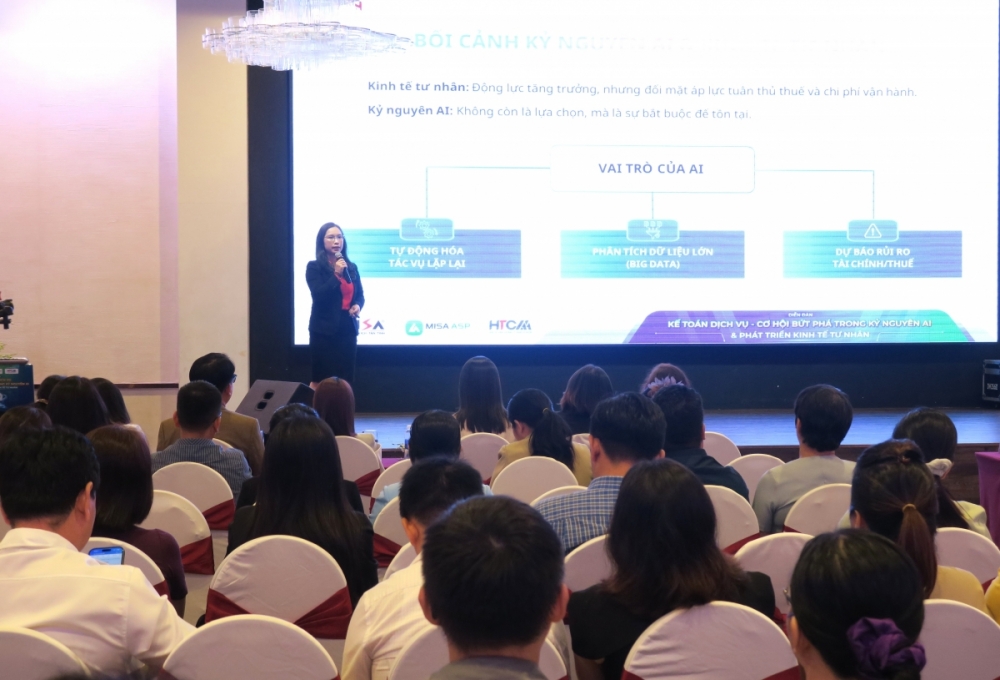 Vận hội mới cho dịch vụ kế toán, thuế trong kỷ nguyên công nghệ AI Vận hội mới cho dịch vụ kế toán, thuế trong kỷ nguyên công nghệ AI