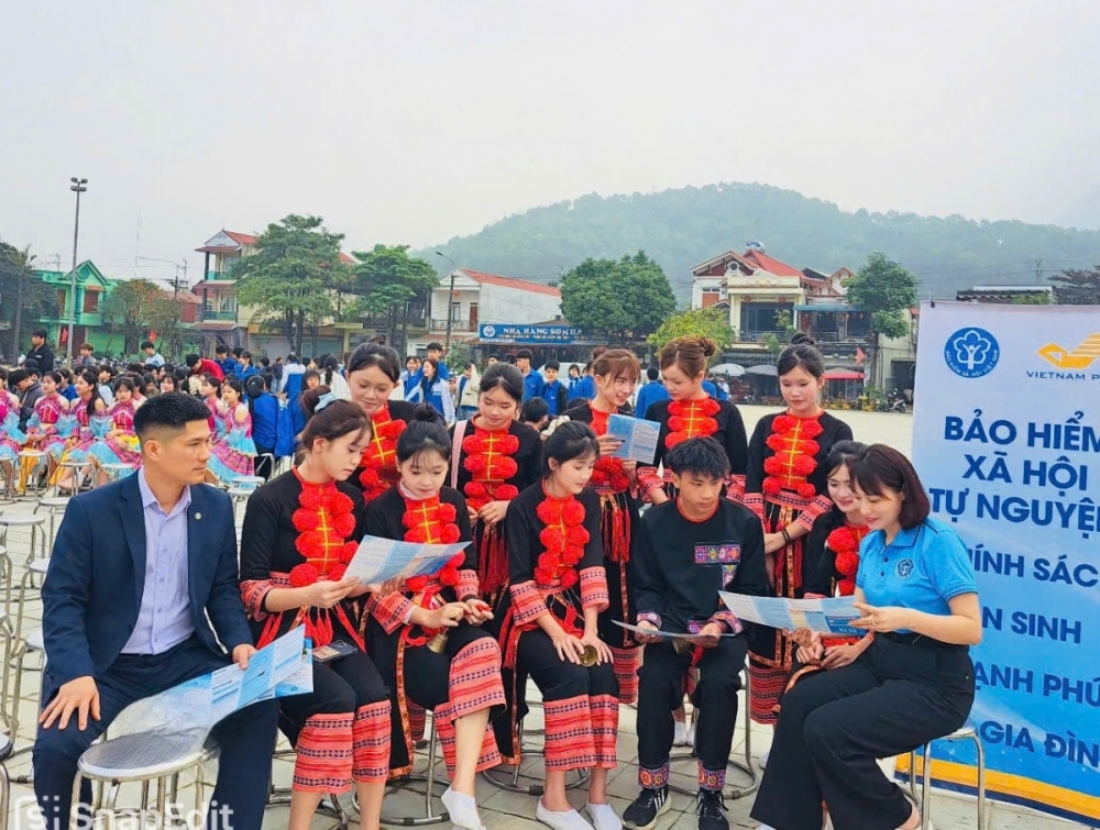 Sẵn sàng cho Lễ ra quân hưởng ứng Tháng Cao điểm Bảo hiểm xã hội toàn dân