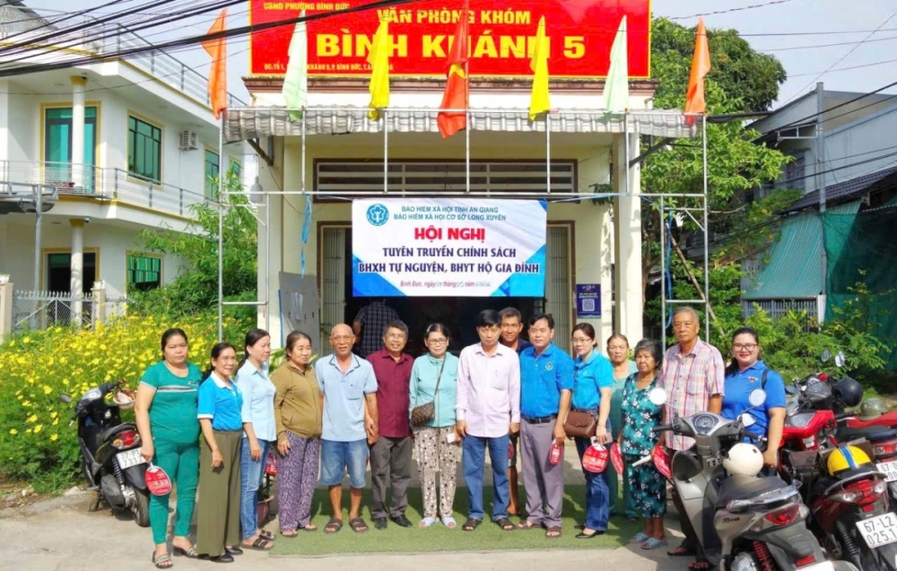 An Giang triển khai 1.830 Tổ tuyên truyền bảo hiểm xã hội đến với người dân