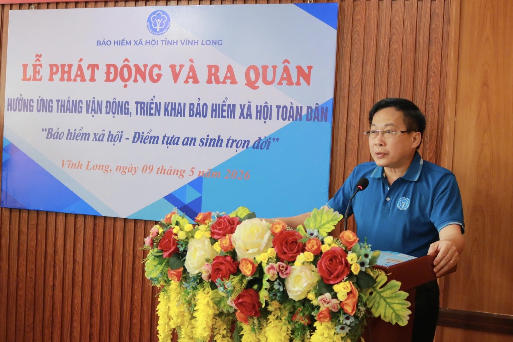 Vĩnh Long: Ngày đầu ra quân, phát triển trên 2.200 người tham gia bảo hiểm xã hội, bảo hiểm y tế