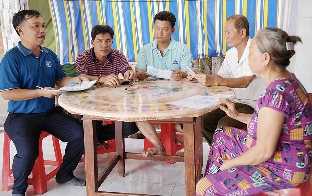 Vĩnh Long: Ngày đầu ra quân, phát triển trên 2.200 người tham gia bảo hiểm xã hội, bảo hiểm y tế