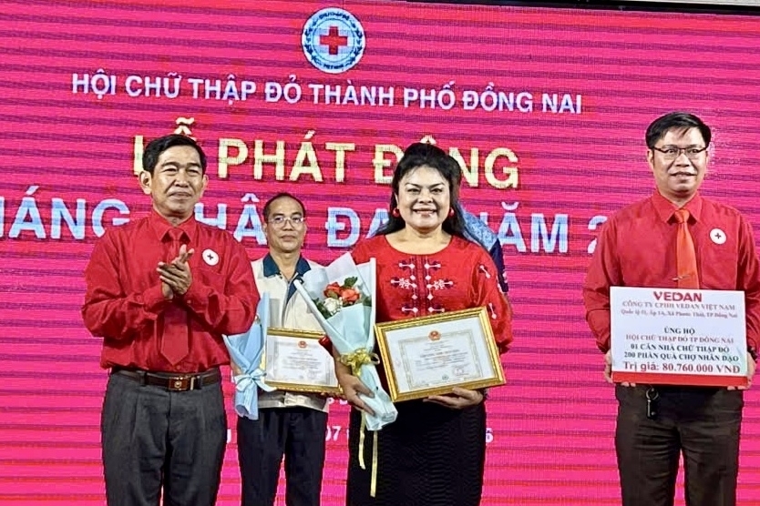 Vedan Việt Nam hưởng ứng Tháng Nhân đạo năm 2026