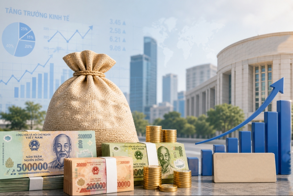 INFOGRAPHIC: Thu ngân sách nhà nước 4 tháng đầu năm 2026 ước tăng 15,2%