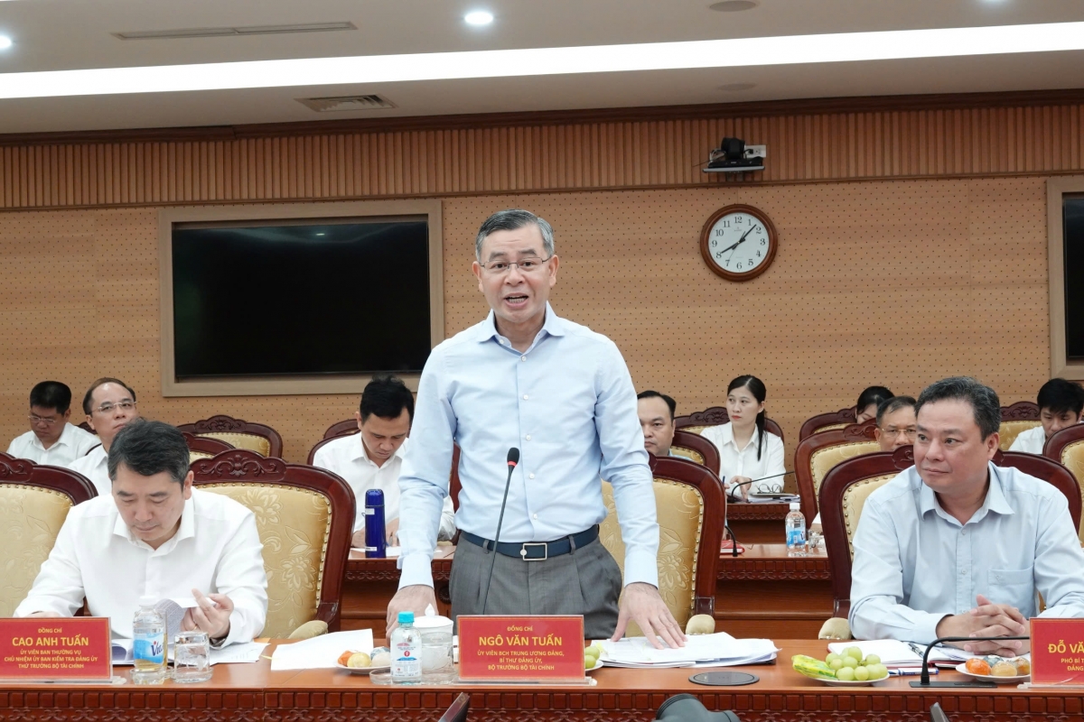 Đoàn Kiểm tra, giám sát số 12 làm việc với Ban Thường vụ Đảng uỷ Bộ Tài chính Đoàn Kiểm tra, giám sát số 12 làm việc với Ban Thường vụ Đảng uỷ Bộ Tài chính