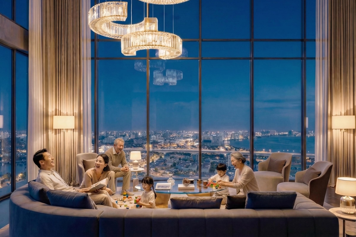 Duplex The Rey Edition: Nơi “nếp nhà” hiện diện giữa “tầng mây”