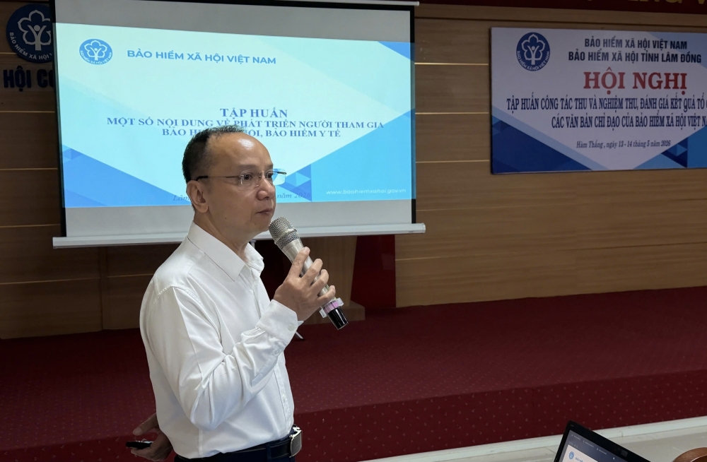 Lâm Đồng: Tập huấn công tác thu, phát triển người tham gia bảo hiểm xã hội