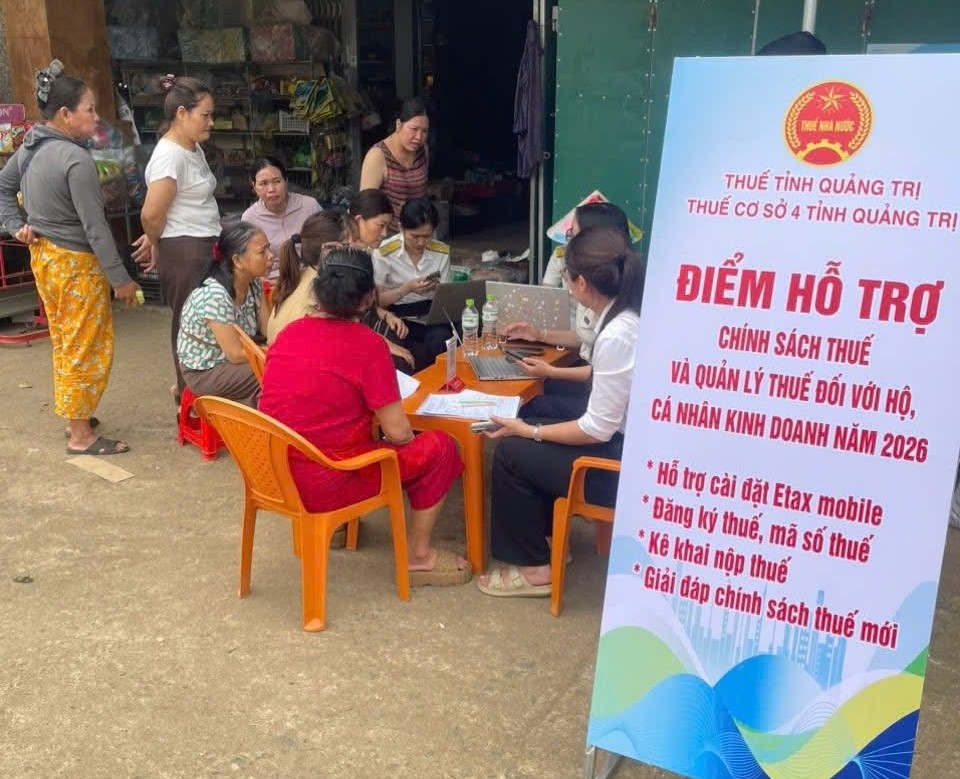 Thuế tỉnh Quảng Trị hỗ trợ người nộp thuế thích ứng với chính sách thuế mới