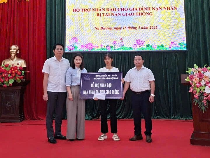 Hỗ trợ nhân đạo gia đình nạn nhân tai nạn giao thông tại Lạng Sơn Hỗ trợ nhân đạo gia đình nạn nhân tai nạn giao thông tại Lạng Sơn