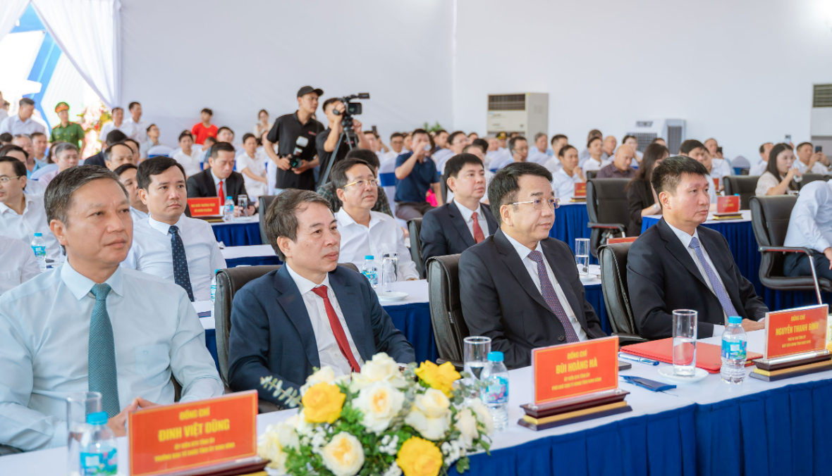 Ninh Bình khởi công khu công nghiệp Xuân Kiên giai đoạn 1 với  quy mô vốn đầu tư 1.245 tỷ đồng