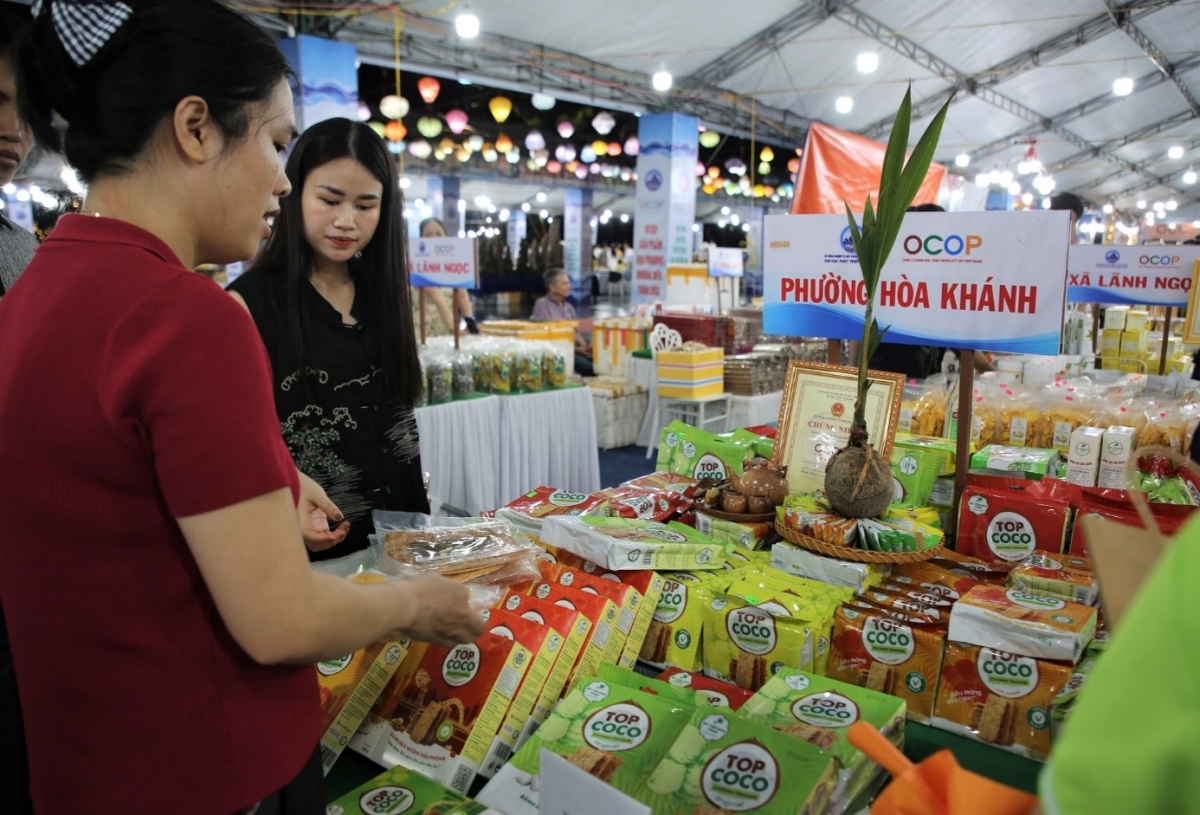 Nhiều sản phẩm OCOP của Đà Nẵng tham gia các kênh phân phối, hướng tới thị trường xuất khẩu. 