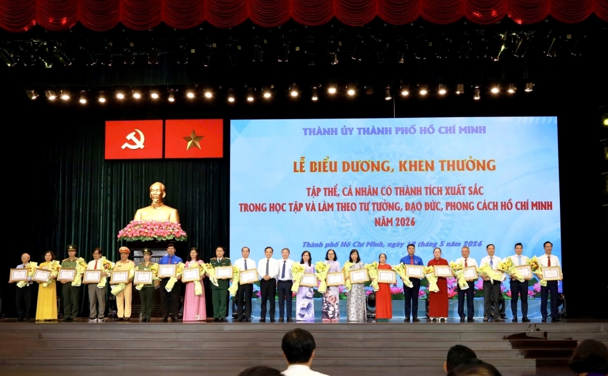 Đảng bộ Thuế TP. Hồ Chí Minh được biểu dương trong học tập và làm theo tư tưởng, đạo đức, phong cách Hồ Chí Minh