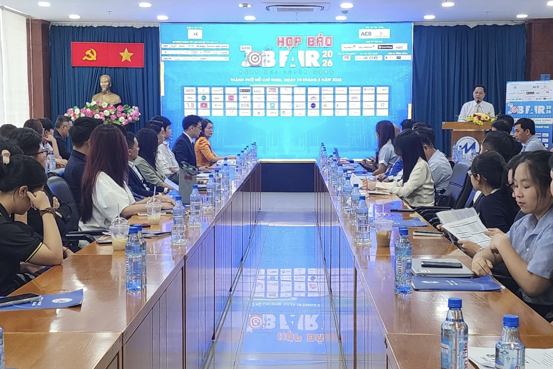 JOB FAIR UFM 2026 quy tụ trên 60 doanh nghiệp với hơn 4.000 vị trí việc làm