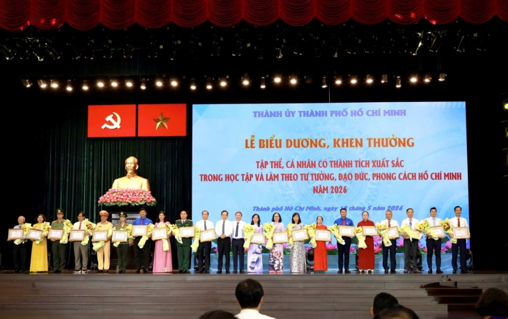 Đảng bộ Thuế TP. Hồ Chí Minh được biểu dương trong học tập và làm theo tư tưởng, đạo đức, phong cách Hồ Chí Minh