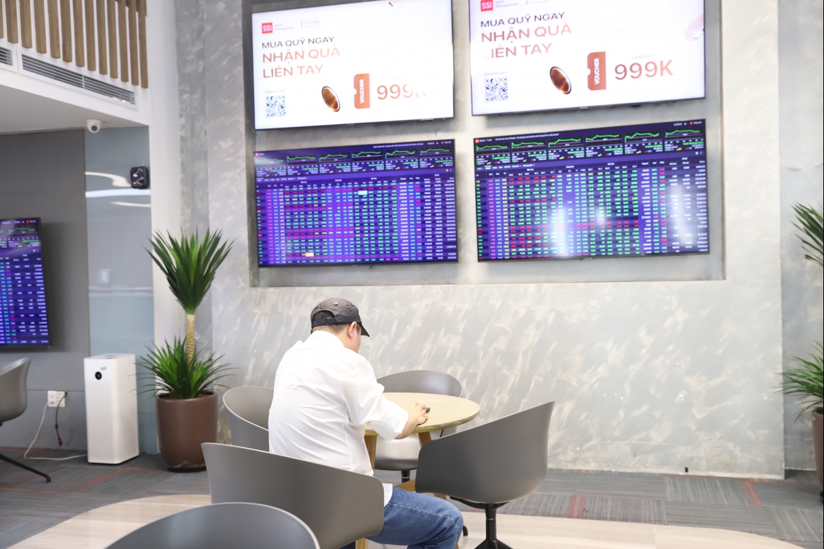 Dòng tiền bắt đáy xuất hiện, VN-Index thu hẹp đà giảm cuối phiên
