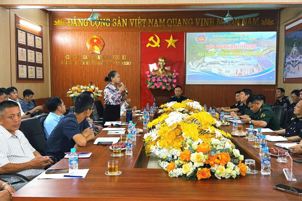 Hải quan cửa khẩu quốc tế Cầu Treo: Chủ động đối thoại gỡ vướng cho doanh nghiệp