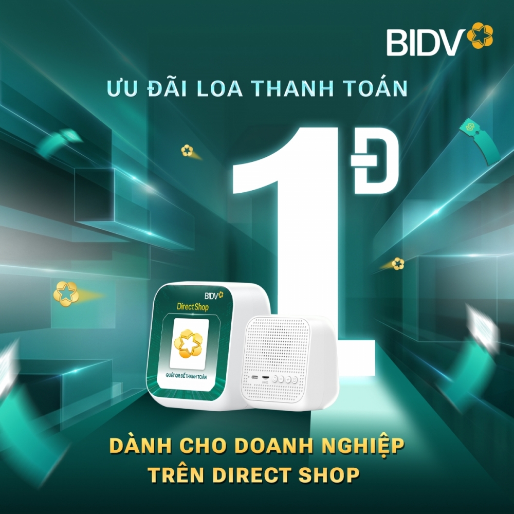BIDV Direct Shop – Một nền tảng, trọn tiện ích bán hàng