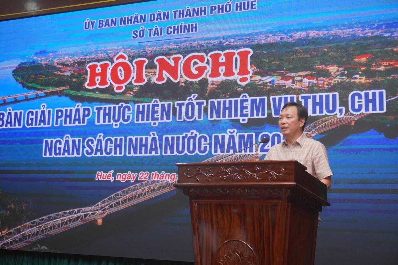 Thu ngân sách của Thành phố Huế đang chịu nhiều áp lực từ chính sách hỗ trợ thuế. Ảnh: TTPH.