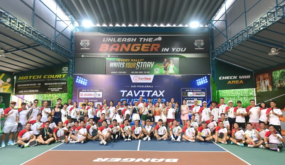 Giải Pickleball TAVITAX Cup 2026: Sân chơi thể thao đặc sắc kết nối giữa nghệ sĩ và doanh nhân