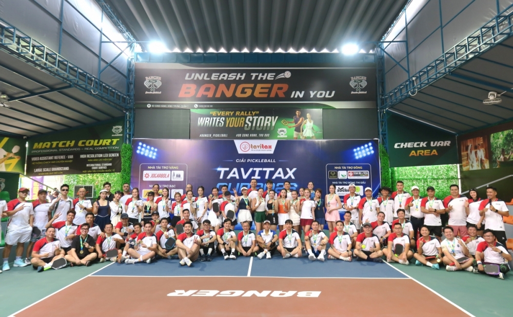 Giải Pickleball TAVITAX Cup 2026: Sân chơi thể thao đặc sắc kết nối giữa nghệ sĩ và doanh nhân