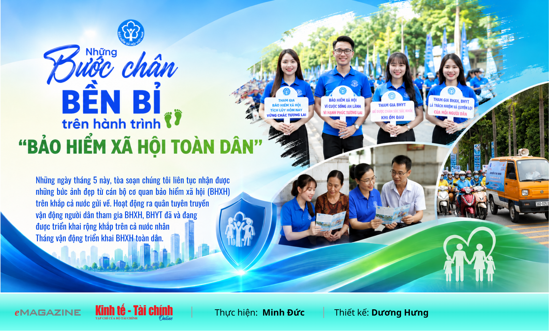 EMAGAZINE: Những bước chân bền bỉ trên hành trình “Bảo hiểm xã hội toàn dân”