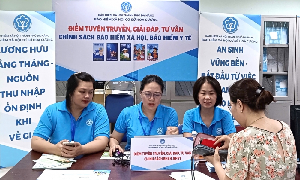 Thiết thực từ Tháng vận động bảo hiểm xã hội toàn dân ở TP. Đà Nẵng