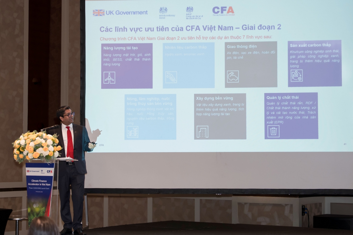 Công bố 13 doanh nghiệp carbon thấp tham gia Chương trình Thúc đẩy tài chính khí hậu Việt Nam 2026