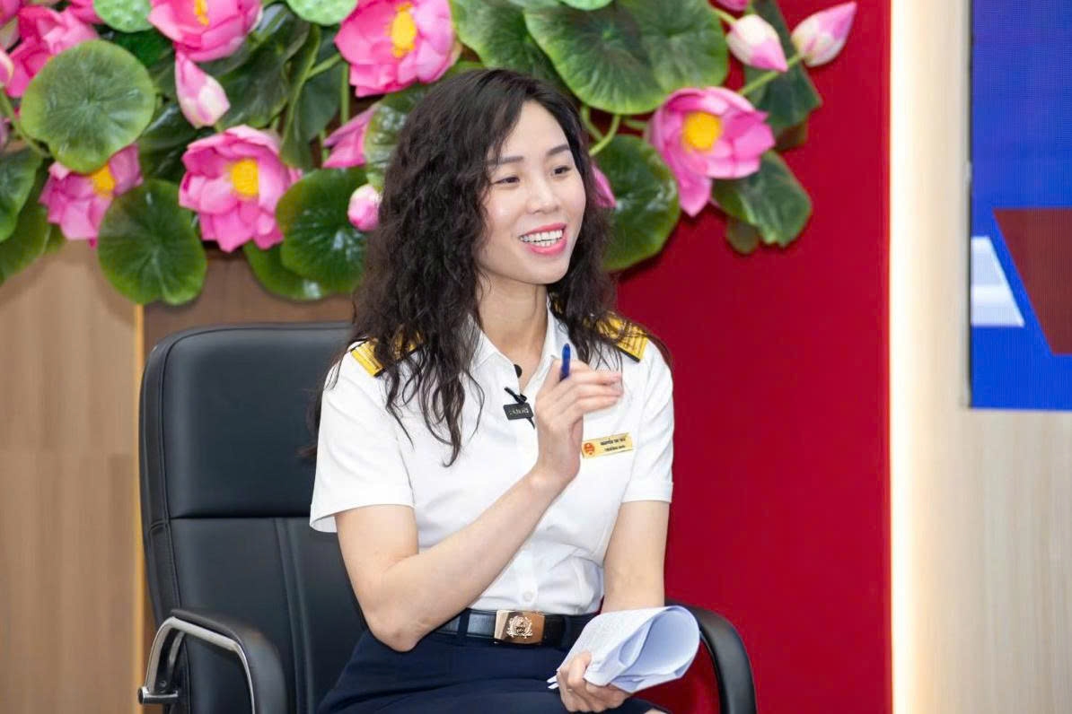 Bà Nguyễn Thị Thu, Trưởng Ban Nghiệp vụ Thuế (Cục Thuế). 