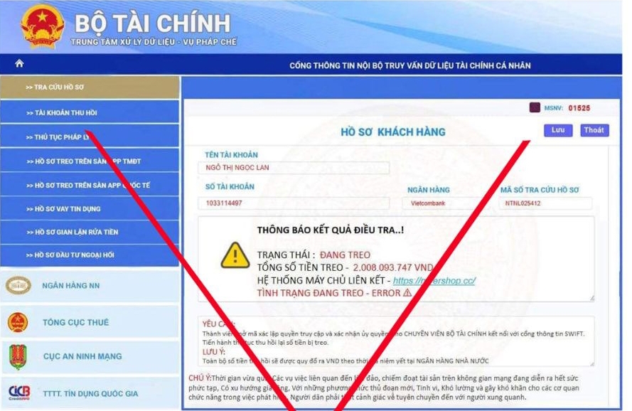 Bộ Tài chính đề nghị phối hợp xử lý, gỡ bỏ các trang thông tin giả mạo Bộ Tài chính đề nghị phối hợp xử lý, gỡ bỏ các trang thông tin giả mạo