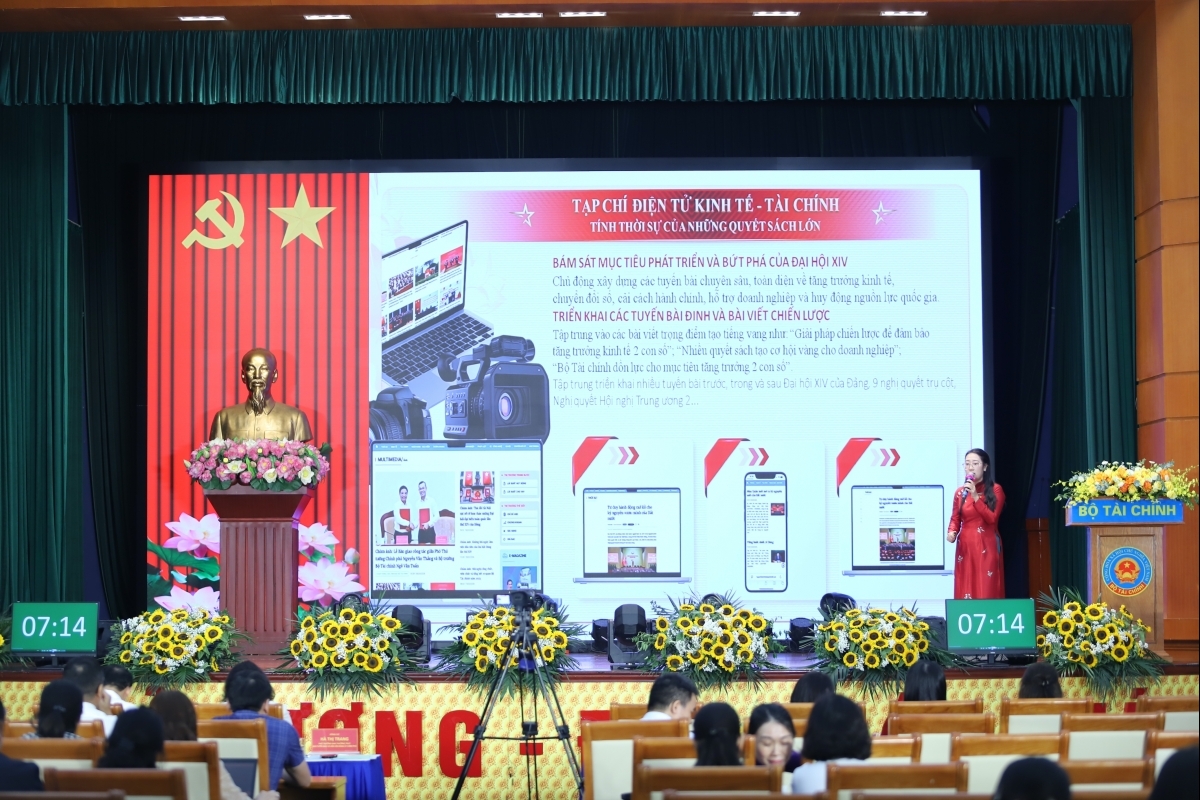 Báo chí là lực lượng tiên phong đưa quyết sách của Đảng về kinh tế - tài chính vào cuộc sống