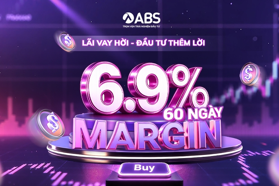 ABS nhập cuộc đua margin giá rẻ 6,9% giữa lúc thị trường sôi động