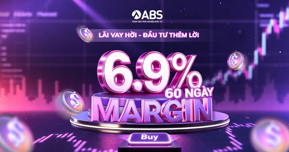 ABS nhập cuộc đua margin giá rẻ 6,9% giữa lúc thị trường sôi động ABS nhập cuộc đua margin giá rẻ 6,9% giữa lúc thị trường sôi động