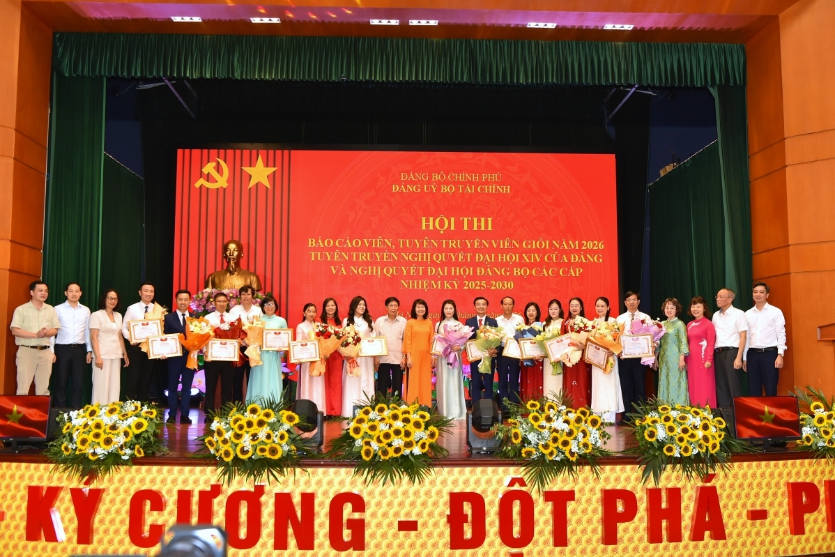 Bản lĩnh, trí tuệ và sức lan tỏa từ Hội thi báo cáo viên, tuyên truyền viên giỏi Bộ Tài chính