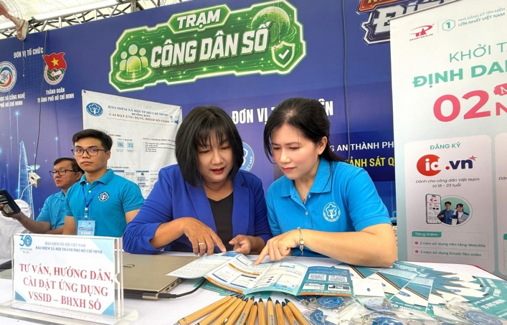 Thanh niên TP. Hồ Chí Minh được tập huấn ứng dụng số về bảo hiểm xã hội, bảo hiểm y tế