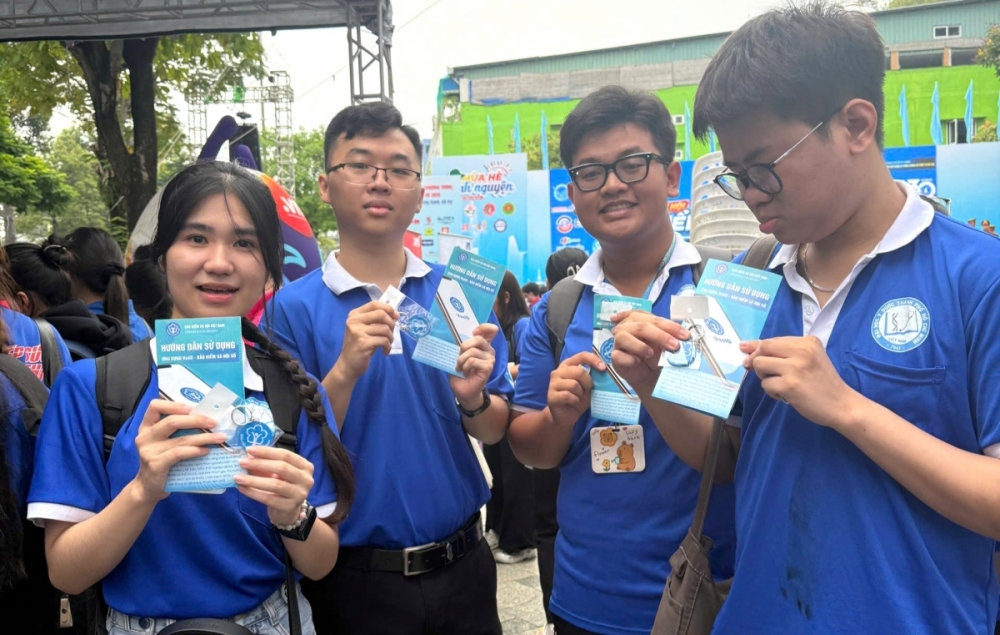 Thanh niên TP. Hồ Chí Minh được tập huấn ứng dụng số về bảo hiểm xã hội, bảo hiểm y tế