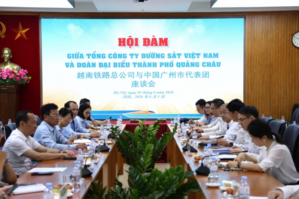 Đường sắt Việt Nam ký kết hợp tác chiến lược với Metro Quảng Châu, Trung Quốc Đường sắt Việt Nam ký kết hợp tác chiến lược với Metro Quảng Châu, Trung Quốc