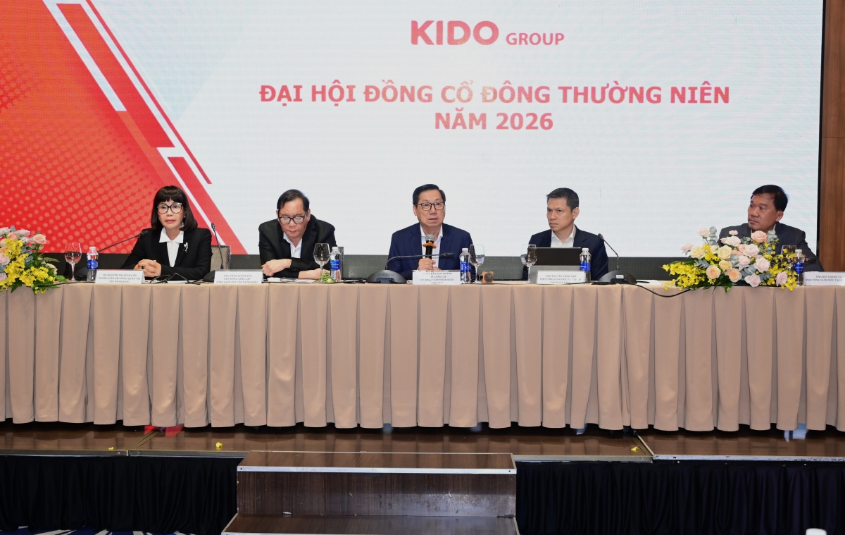 KIDO đặt mục tiêu 12.000 tỷ doanh thu năm 2026 KIDO đặt mục tiêu 12.000 tỷ doanh thu năm 2026
