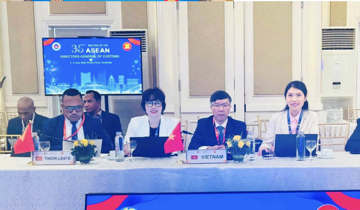 Đoàn Hải quan Việt Nam tham dự Hội nghị Tổng cục trưởng Hải quan ASEAN lần thứ 35