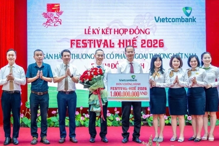 Vietcombank đồng hành cùng Festival Huế 2026
