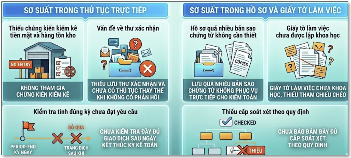 Những sai sót phổ biến trong hồ sơ kiểm toán báo cáo tài chính tại Việt Nam Những sai sót phổ biến trong hồ sơ kiểm toán báo cáo tài chính tại Việt Nam