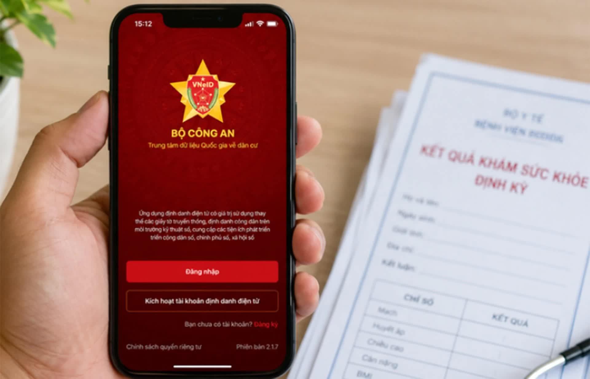 Dữ liệu khám sức khỏe của người dân được liên thông, cập nhật trên VneID