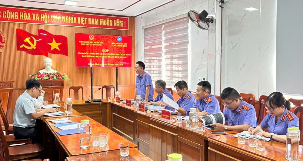 TP. Đà Nẵng: Viện Kiểm sát nhân dân khu vực 6 phối hợp xử lý đơn vị nợ bảo hiểm xã hội